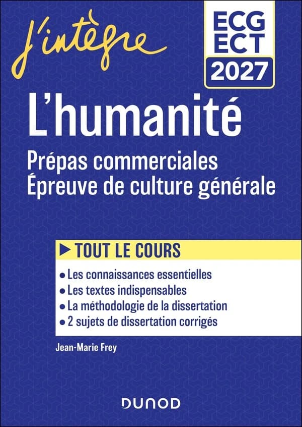 L'Humanité : Prépas commerciales ECG - Epreuve de culture générale 2027