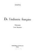 De l'industrie française