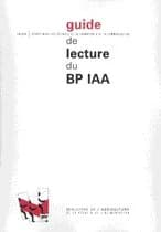 Brevet professionnel, option industries agroalimentaires : guide de lecture