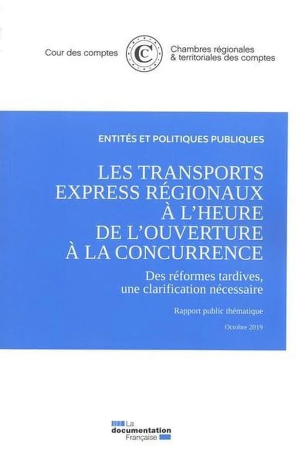 Les transports express régionaux à l'heure de l'ouverture à la concurrence : des réformes tardives, une clarification nécessaire : rapport public thématique