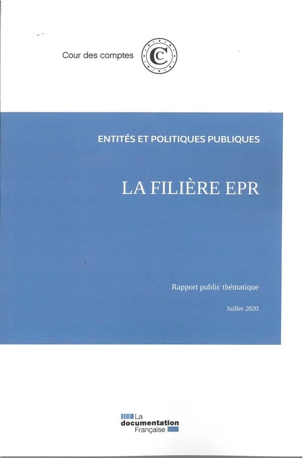 La filière EPR : rapport public thématique, juillet 2020