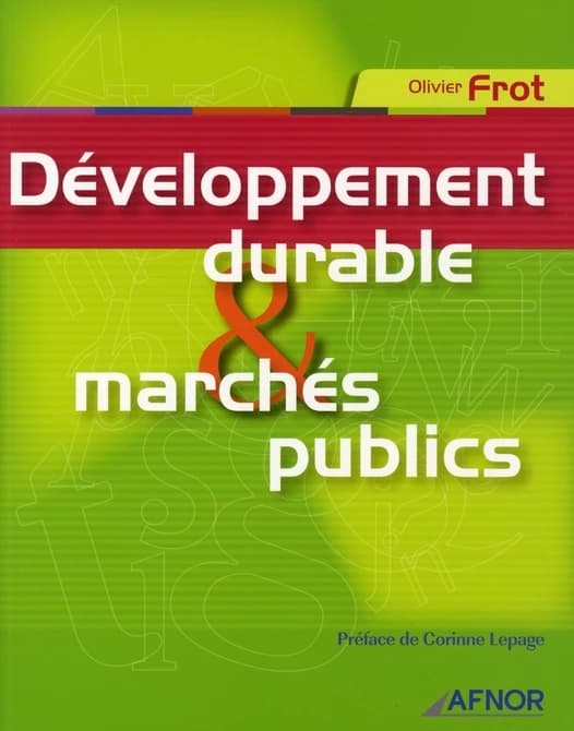 Développement durable & marchés publics