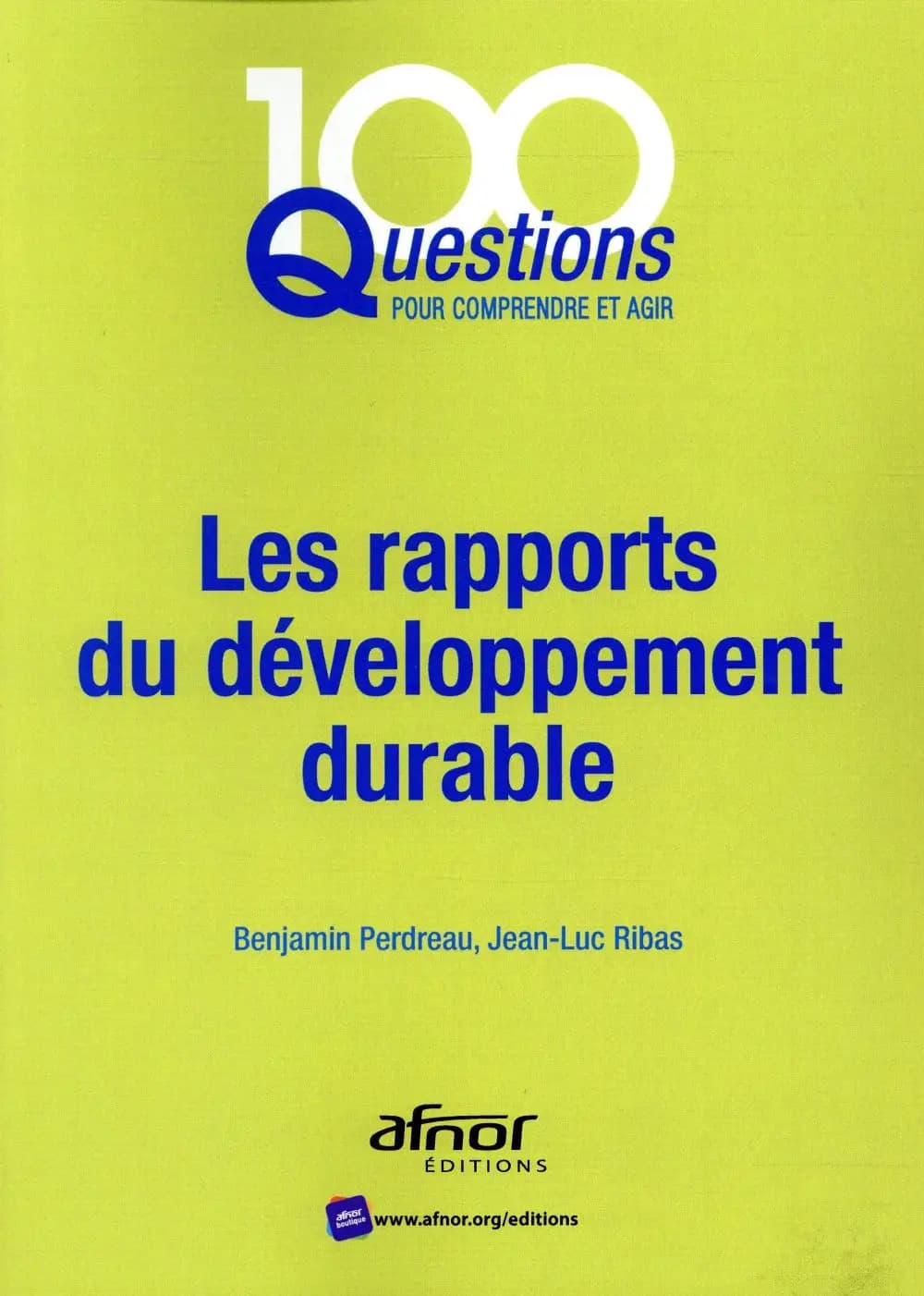 Les rapports du développement durable