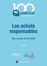 Les achats responsables : mise en œuvre de l'ISO 20400