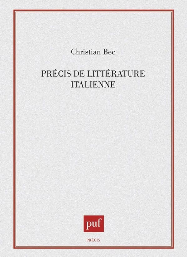 Précis de littérature italienne