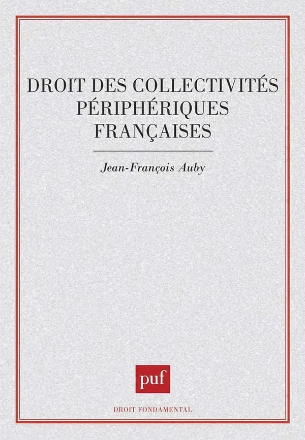 Droit des collectivités périphériques françaises