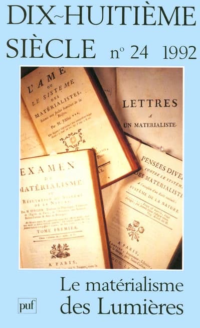 Le matérialisme des Lumières