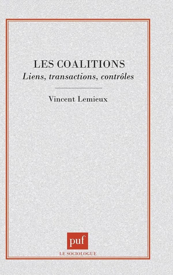 Les coalitions : liens, transactions et contrôles