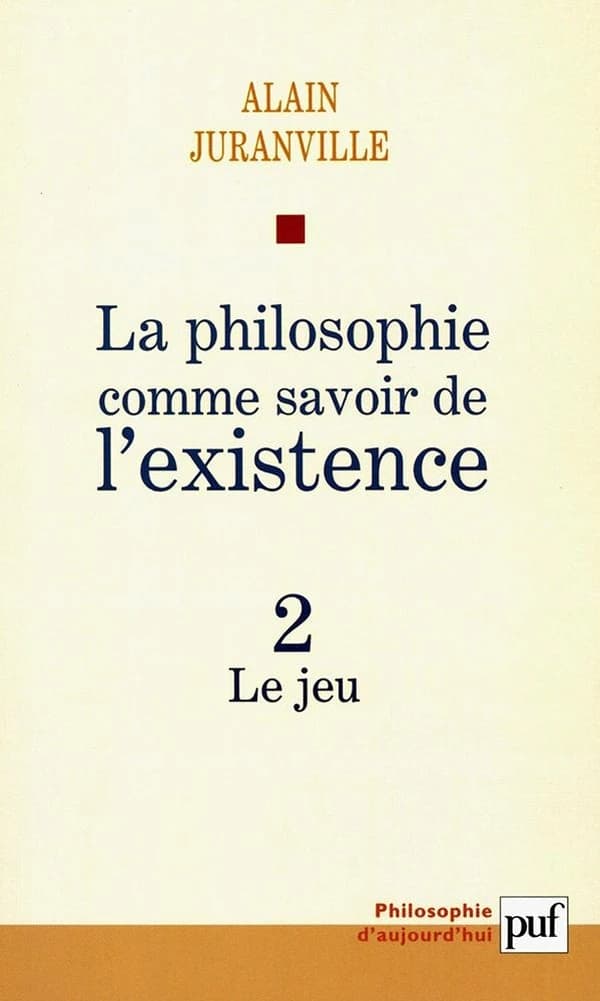 La philosophie comme savoir de l'existence