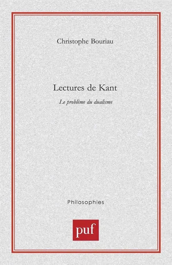 Lectures de Kant : le problème du dualisme