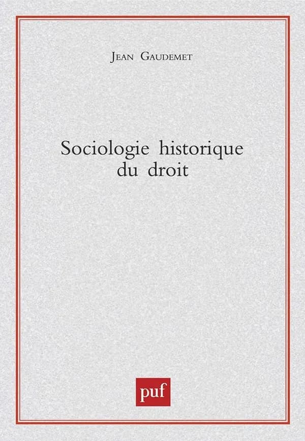 Sociologie historique du droit