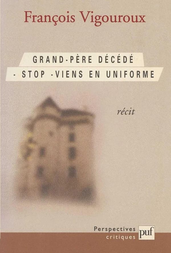 Grand-père décédé : stop : viens en uniforme : récit