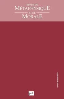 Revue de métaphysique et de morale n.2001