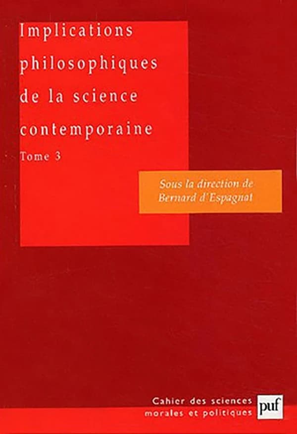Implications philosophiques de la science contemporaine. tome 3, Complexité, vie, conscience