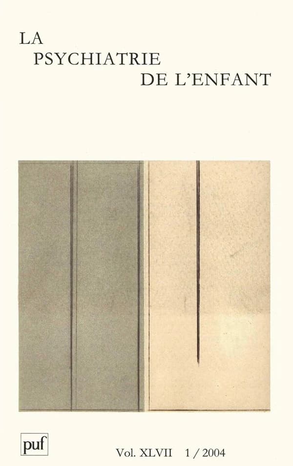 Revue la psychiatrie de l'enfant n.47