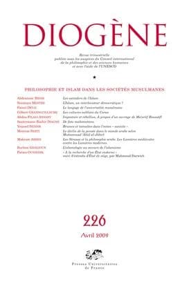 Philosophie et islam dans les sociétés musulmanes