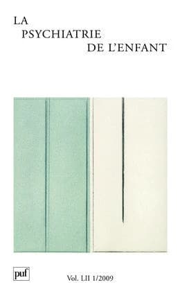 Revue la psychiatrie de l'enfant n.52