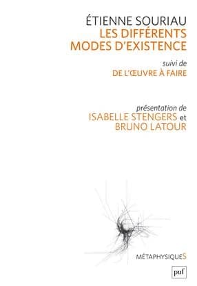 Les différents modes d'existence : suivi de, Du mode d'existence de l'oeuvre à faire