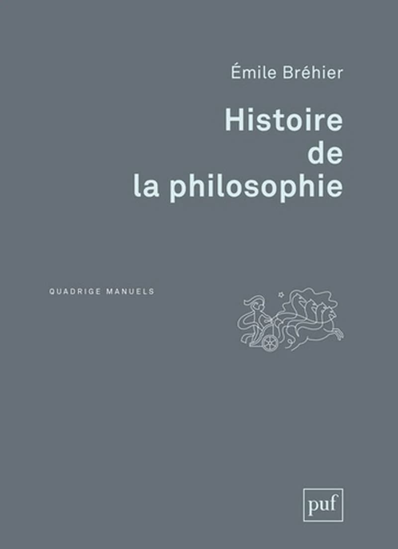 Histoire de la philosophie (2e éd.) Émile Bréhier