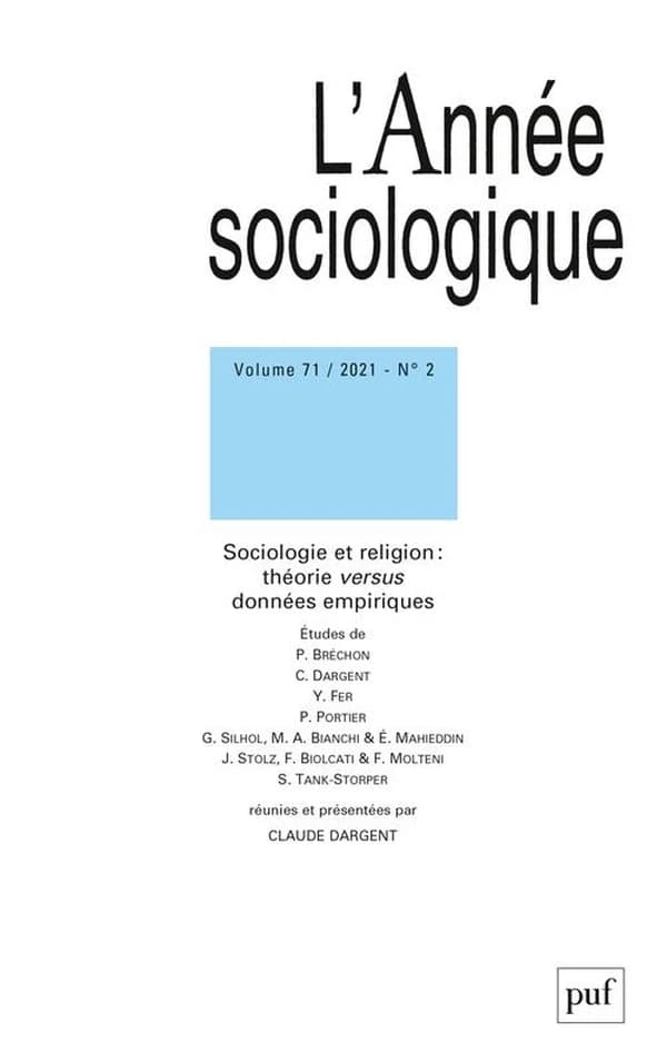 Sociologie et religions : théorie versus données empiriques