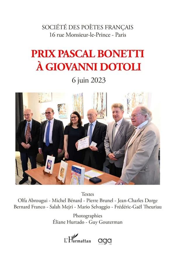 Prix Pascal Bonetti à Giovanni Dotoli : 6 juin 2023