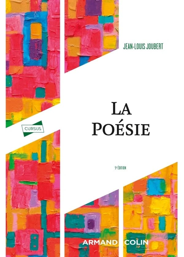 La poésie (5e édition) Jean-Louis Joubert