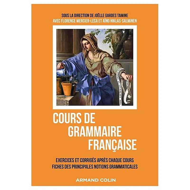 Cours de grammaire française : exercices et corrigés après chaque cours, fiches des principales notions grammaticales