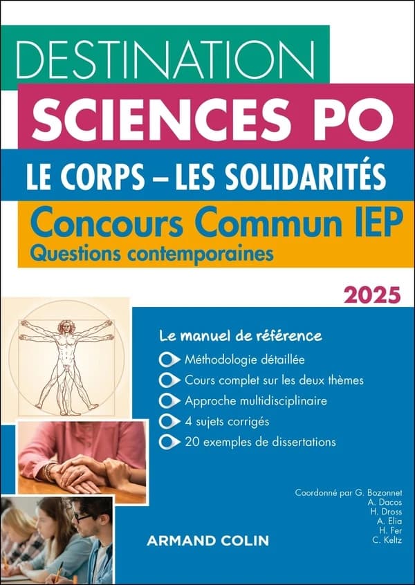 Le corps, les solidarités : concours commun IEP : questions contemporaines ([Éd.] 2025)