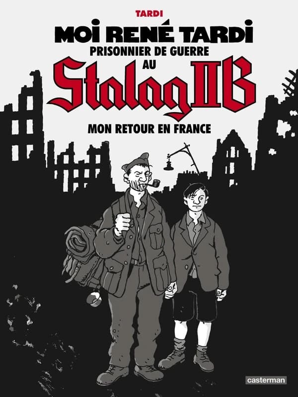 Moi René Tardi, prisonnier de guerre au Stalag II B. [2e partie], Mon retour en France