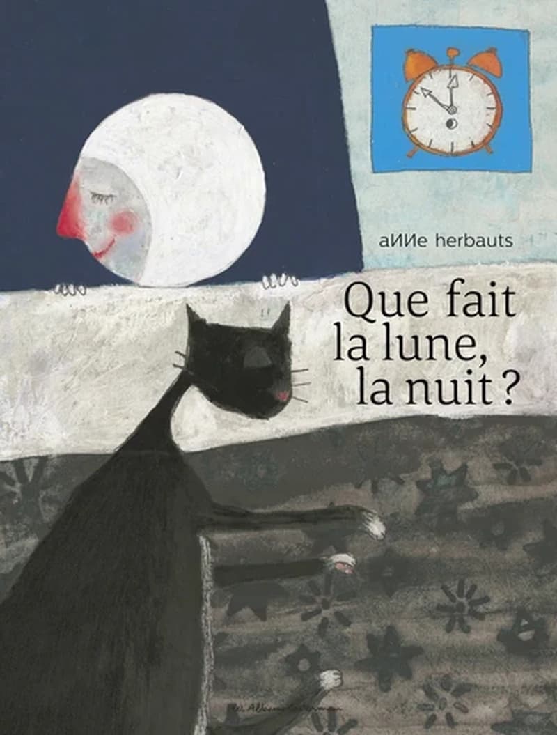Que fait la lune la nuit ?