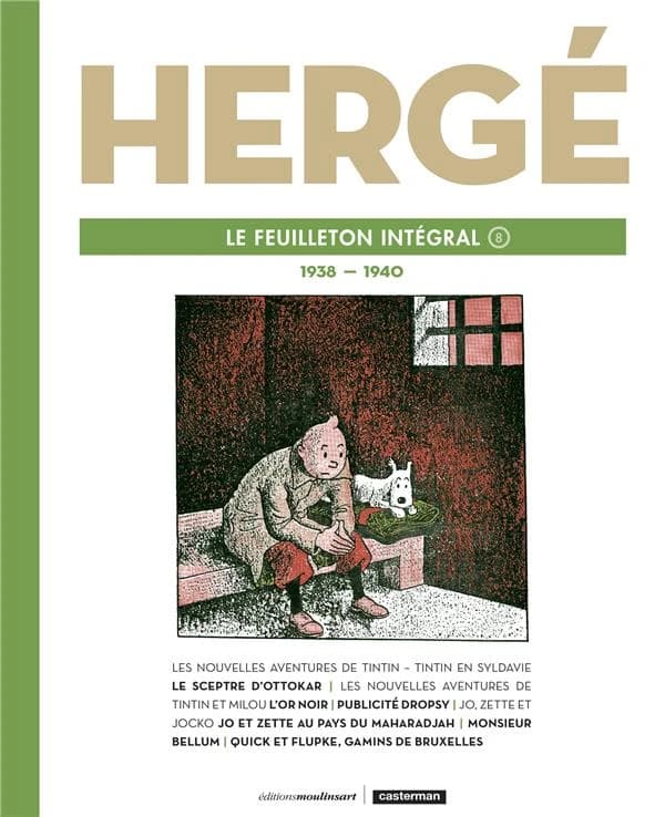 Hergé, le feuilleton intégral. 8, 1938-1940