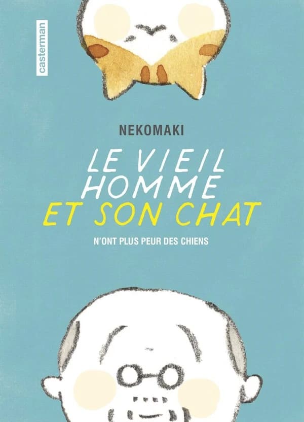 Le vieil homme et son chat n'ont plus peur des chiens