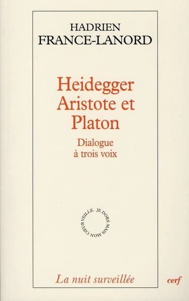 Heidegger, Aristote et Platon : dialogue à trois voix
