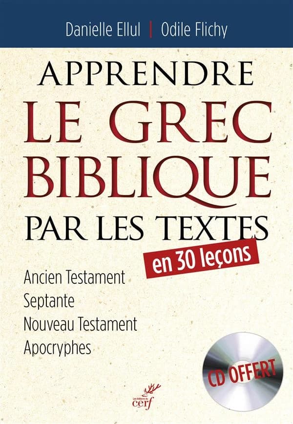 Apprendre le grec biblique par les textes