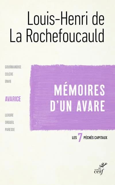 Mémoires d'un avare : l'avarice