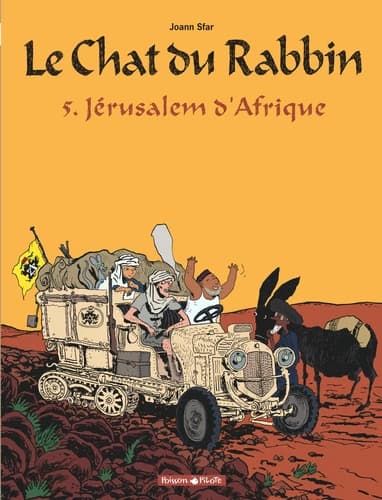 Le chat du Rabbin, T5 : Jérusalem d'Afrique