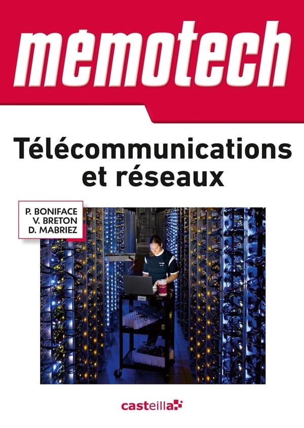 Télécommunications et réseaux : baccalauréat professionnel SEN (systèmes électroniques numériques) : champ télécommunications et réseaux