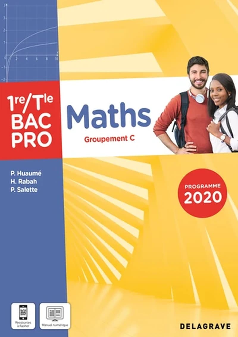 Maths : groupement C ; 1re terminale bac pro ; pochette de l'élève (édition 2021)