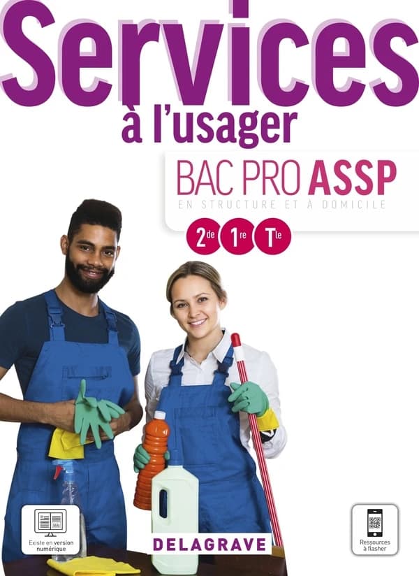 Services à l'usager : 2de, 1re, terminale Bac Pro ASSP ; pochette élève (édition 2021)