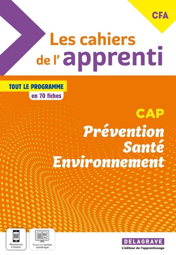 Les cahiers de l'apprenti : prévention santé environnement (PSE) : CAP ; pochette élève (édition 2023)