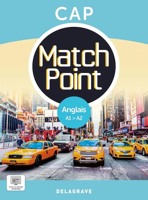 Match point : Match Point Anglais : CAP ; Pochette élève (édition 2025)