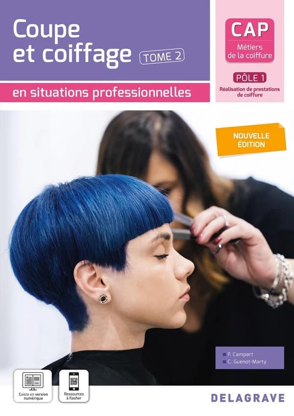 En situations professionnelles : Coupe et coiffage