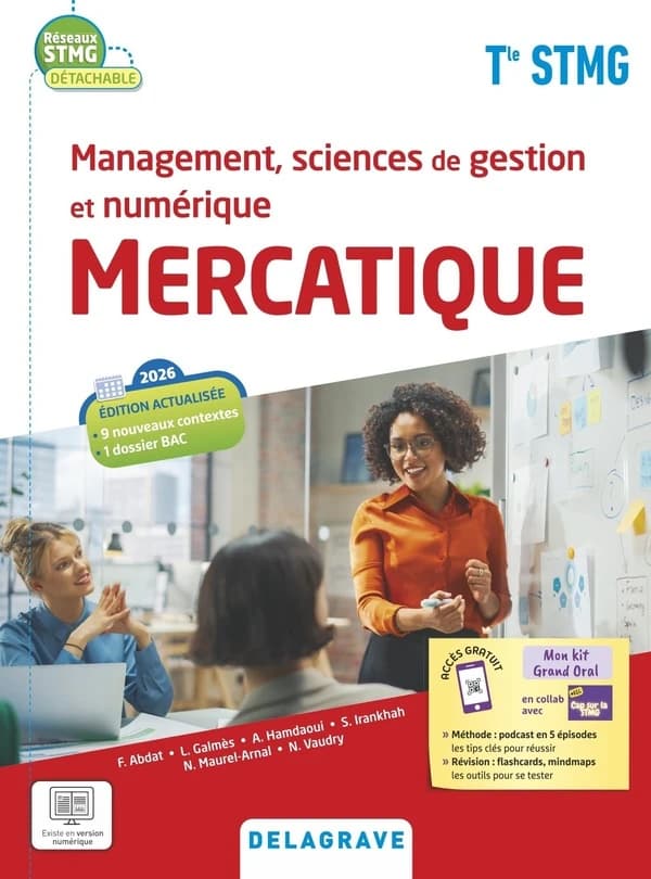 Réseaux STMG : Mercatique Tle STMG : Pochette élève (édition 2026)