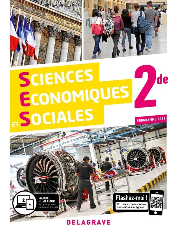 Sciences économiques et sociales : 2de : programme 2019