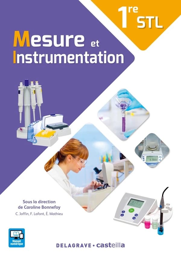 Mesure et instrumentation : 1re STL