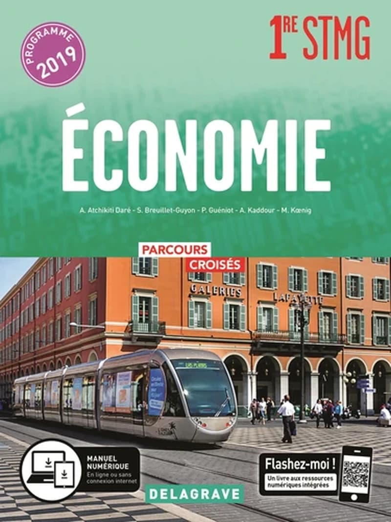 Économie : 1ère STMG : programme 2019