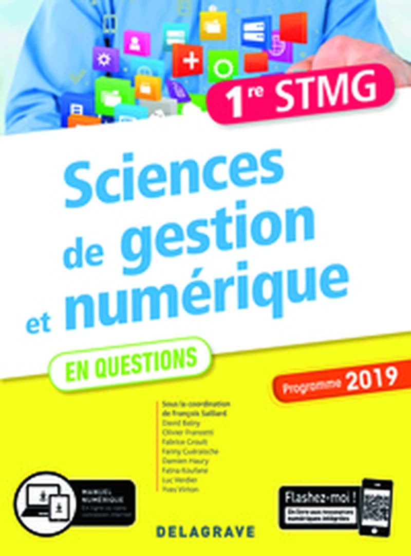 Sciences de gestion et numérique ; 1re STMG ; pochette de l'élève (édition 2019)