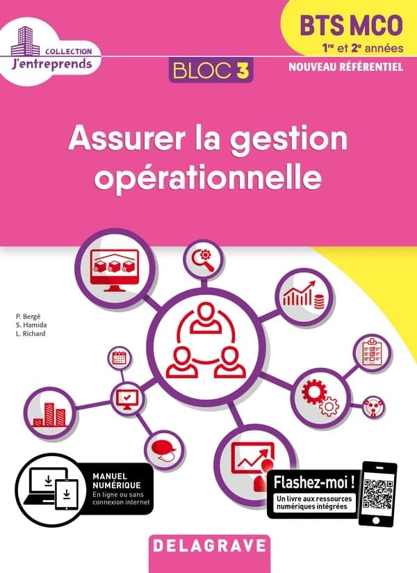 Bloc 3 assurer la gestion operationnelle BTS MCO 1re et 2e années