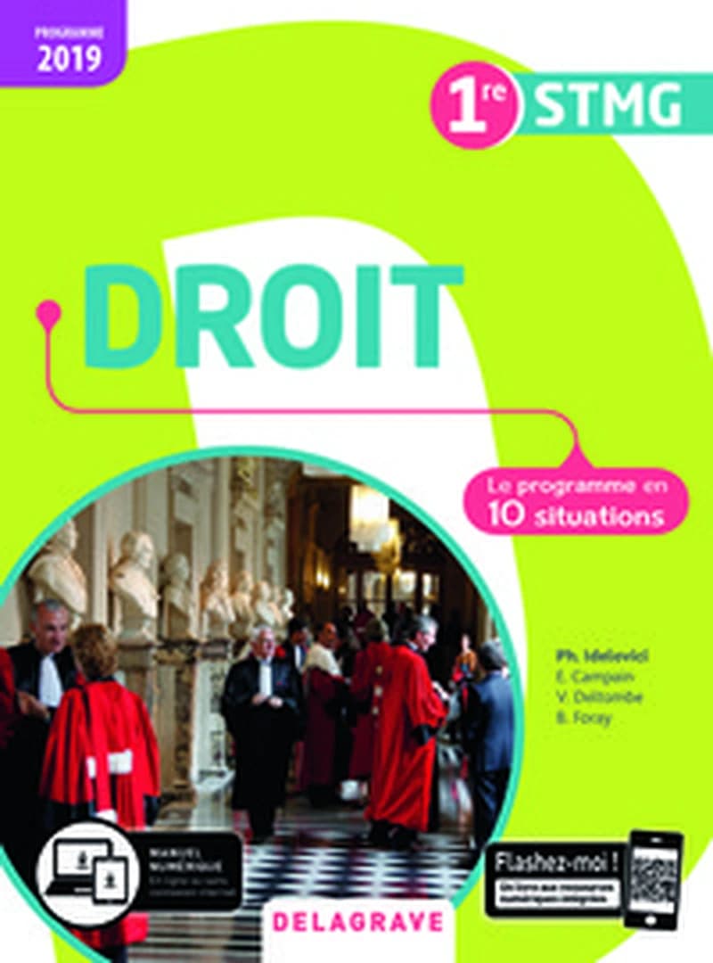 Droit : 1re STMG, le programme en 10 situations