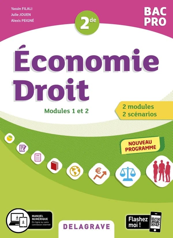 Economie-droit 2de Bac Pro : Pochette élève